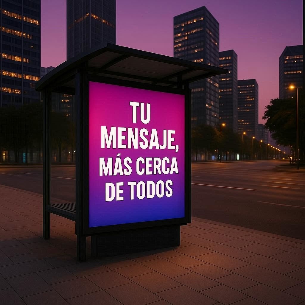 Publicidad en parabuses en Tlaxcala