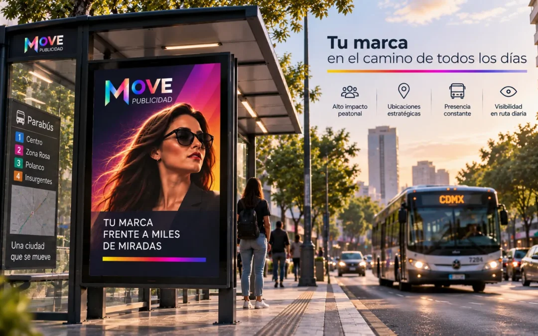 Publicidad en Parabuses: Guía de Impacto Peatonal