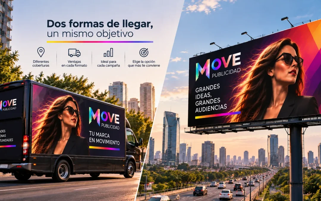 Vallas Móviles vs Vallas Fijas: Diferencias y Cuándo Usar Cada Una