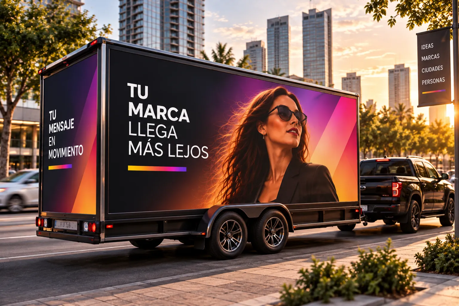 Vallas móviles Move Publicidad en ruta urbana, disponibles para planta Nissan y corredores de Aguascalientes
